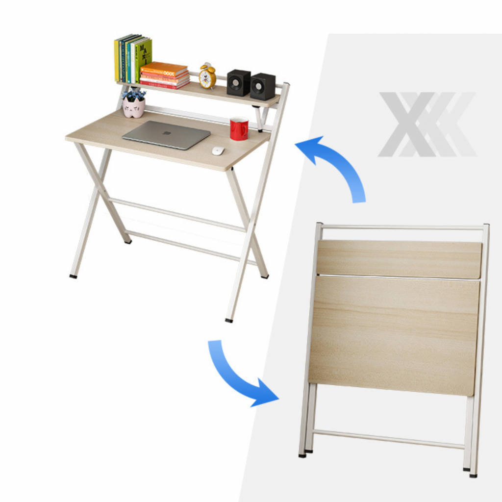 Thiết kế bàn làm việc không hộc tủ thích hợp với những cá nhân điều kiện kinh tế không nhiều, muốn sở hữu chiếc bàn hoàn chỉnh.