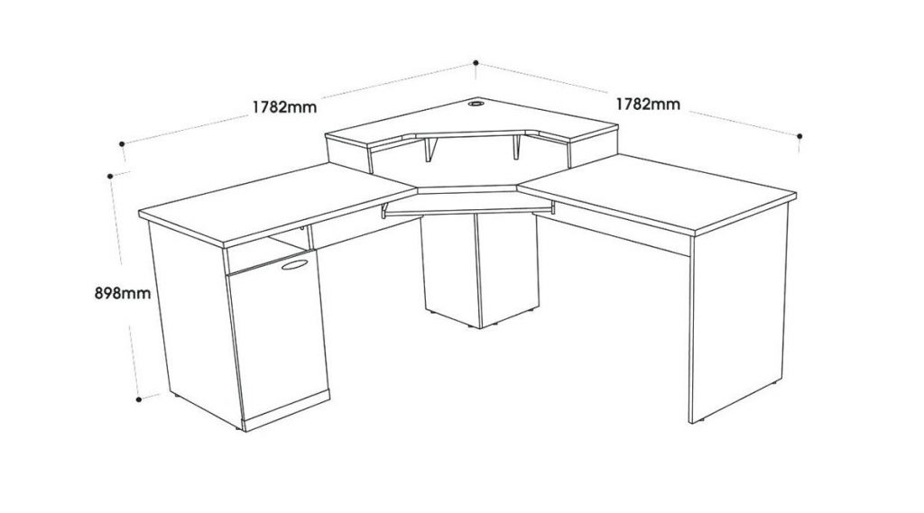 Mỗi kiểu dáng bàn sẽ có một kích thước khác nhau.