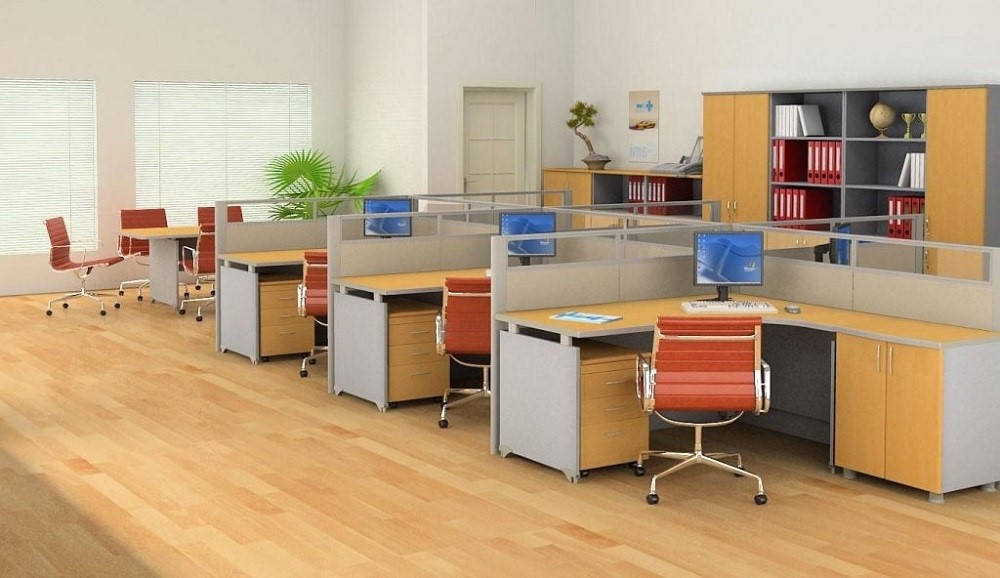 Sử dụng màu vàng trong thiết kế bàn ghế tạo sự tươi mới cho nơi làm việc