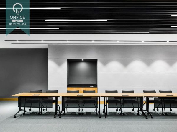 Bàn phòng họp lớn hiện đại ON14 linh hoạt cho nhiều không gian.